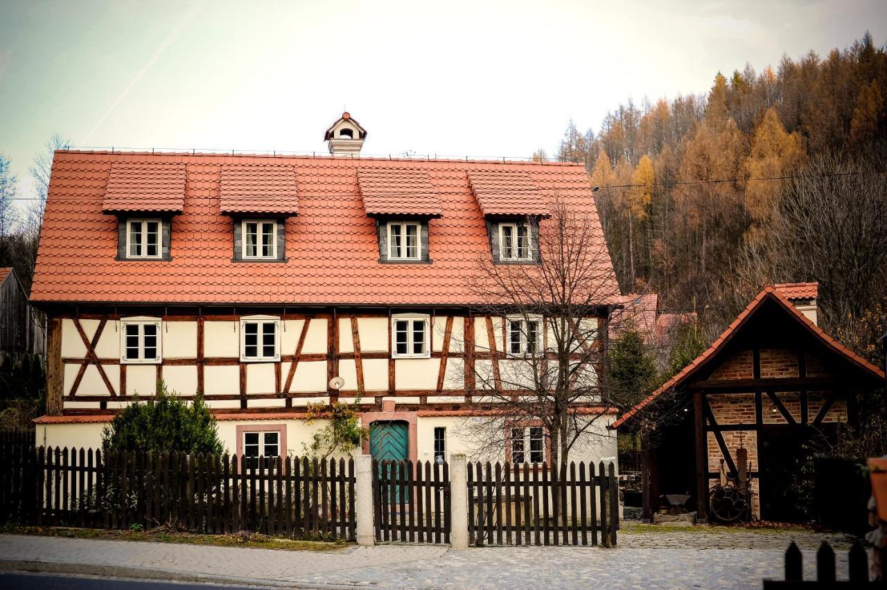 Dom Tkacza Apartment Pieszyce Bagian luar foto